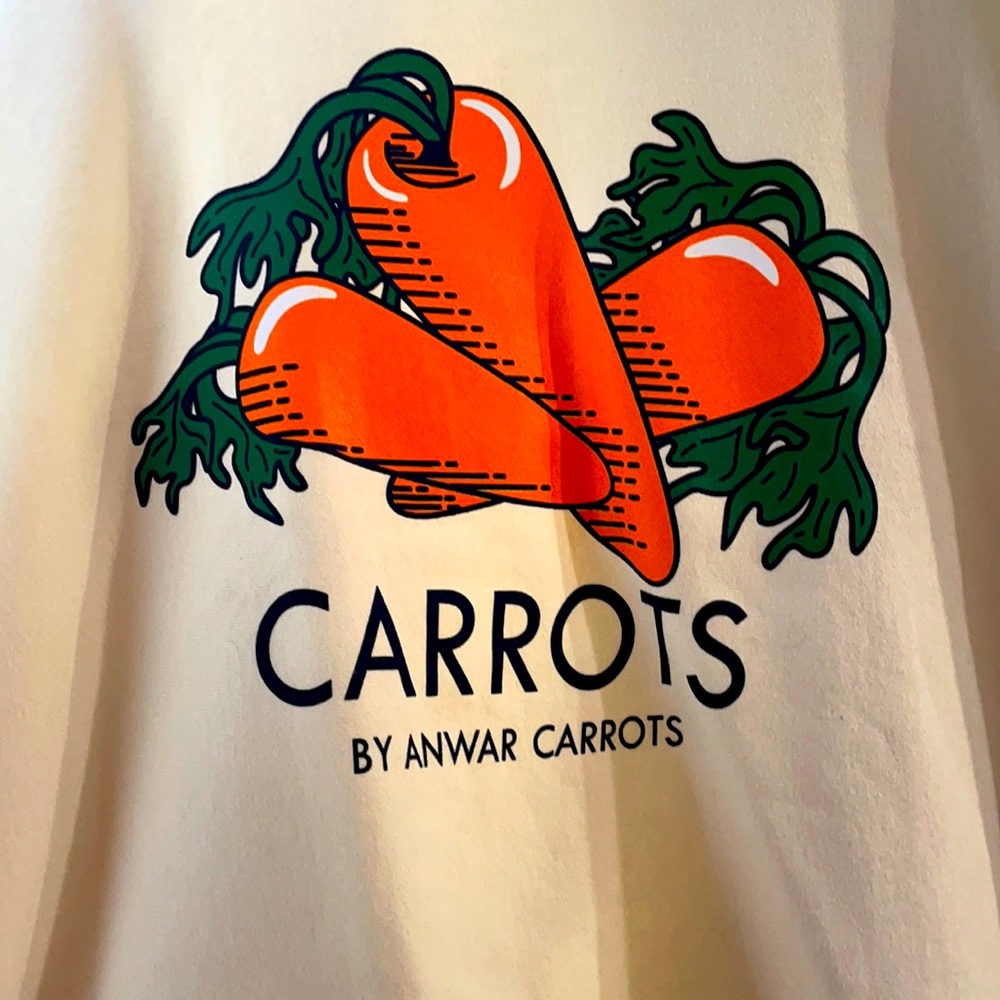 Carrots by Anwar - Cream Sweatshirt